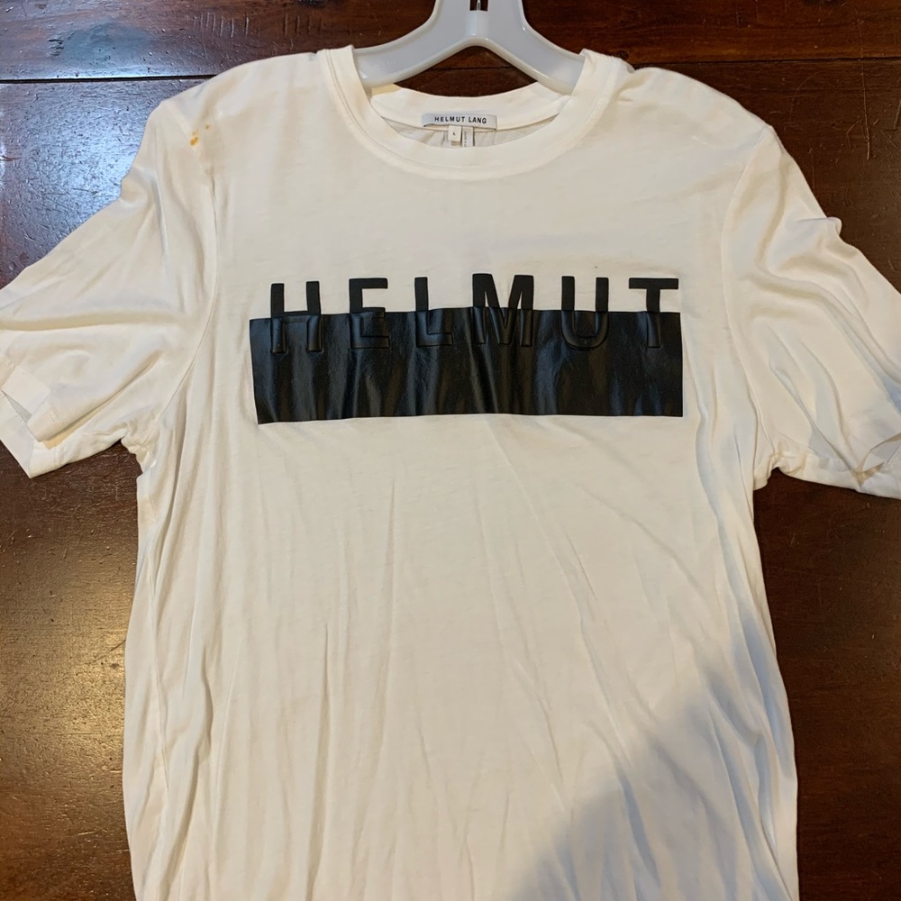 helmet lang tee shirt